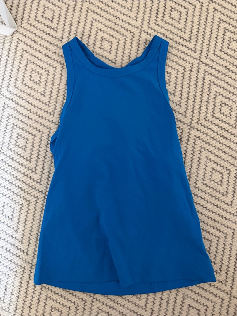 lululemon athletica Blue Tank Top